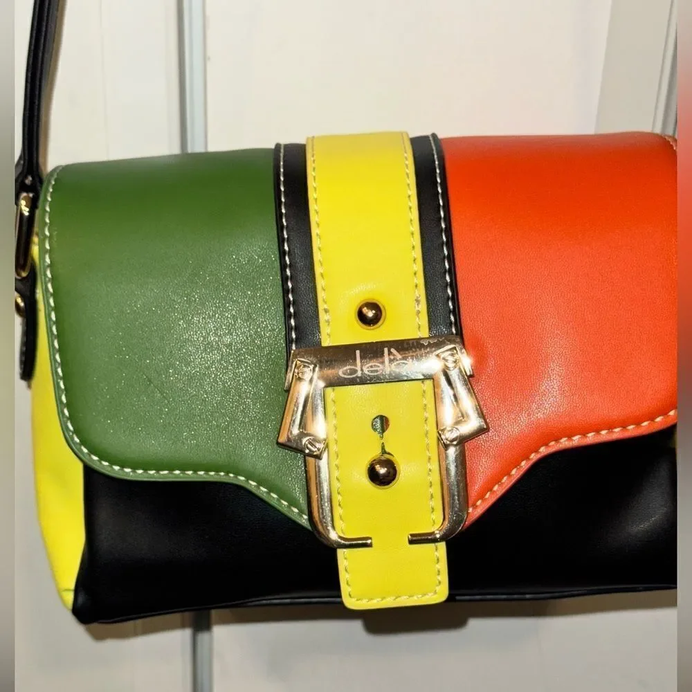 Delà Colorful Women's Crossbody Bag 3 compartment bag